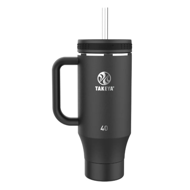TAKEYA Standard Straw Tumbler Onyx 1,2l