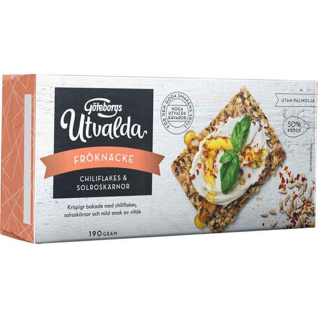 Göteborgs Utvalda Fröknäcke Chliflakes & Solroskärnor 190 g