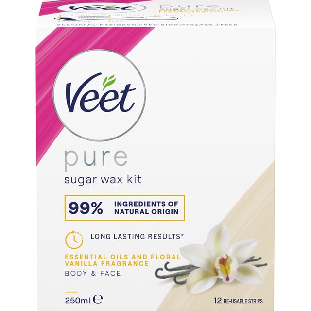 Veet Sugaring Essential Oils & Vanilla Varm Vax 250 ml