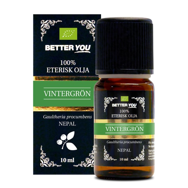 Better You Vintergrönolja EKO Eterisk 10 ml