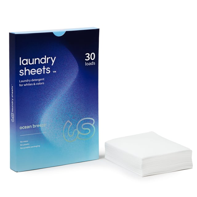 LAUNDRY SHEETS Tvättmedel Ocean Breeze 30 st