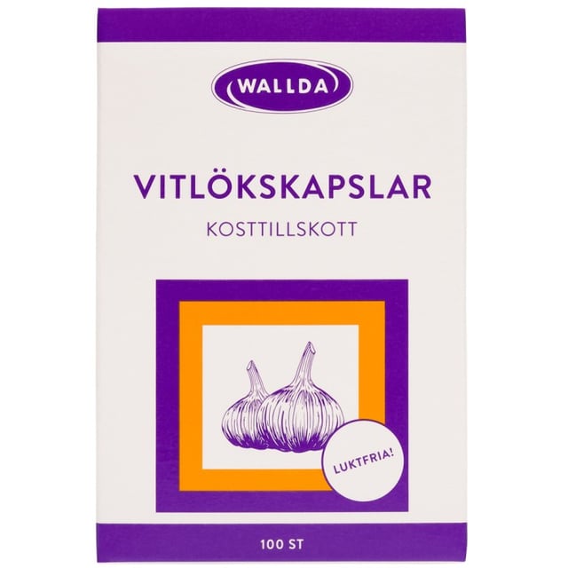 Wallda Vitlökskapslar 100 st