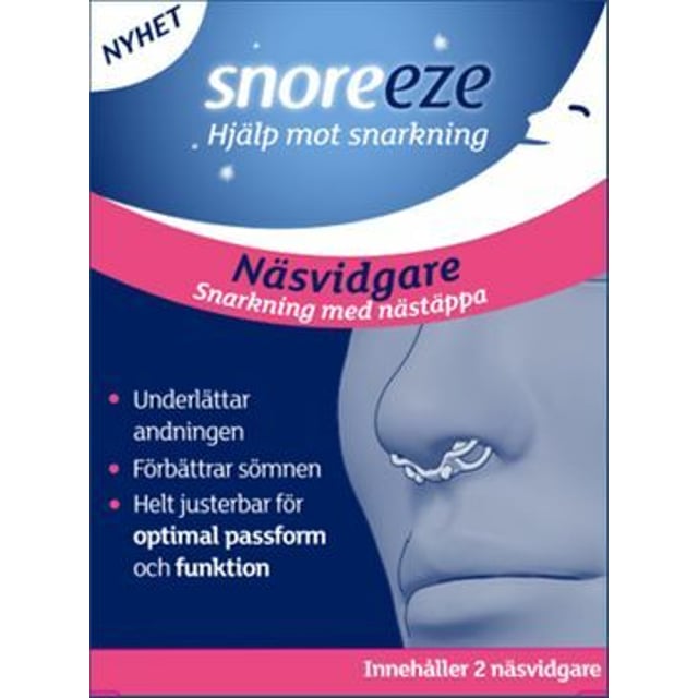 Snoreeze Näsvidgare 2 st | Sömn - Snarkning | Apoteka
