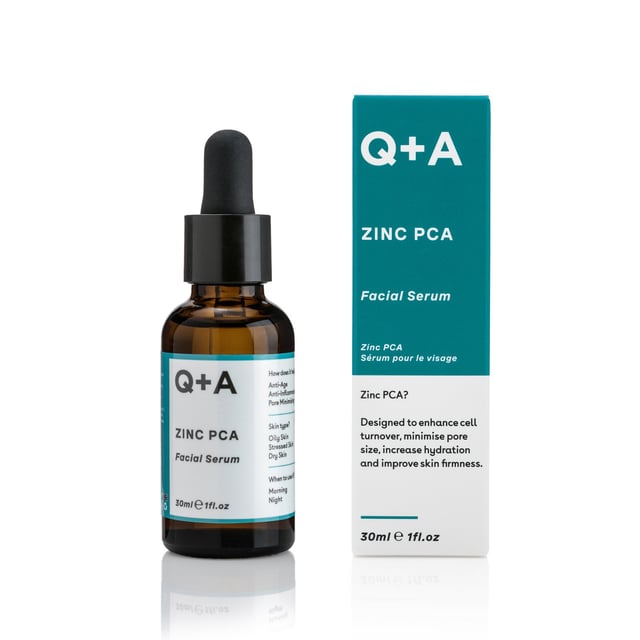 Q+A Zinc PCA Facial Serum 30 ml | Hudvård - Ansiktsvård - Serum - Akneserum | Apoteka