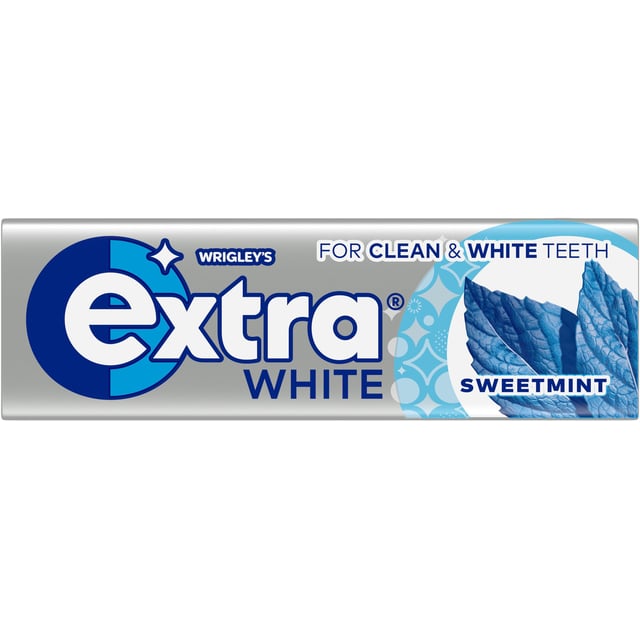EXTRA White Sweet Mint 14 g | Munvård - Tuggummi,Munvård - Dålig andedräkt | Apoteka