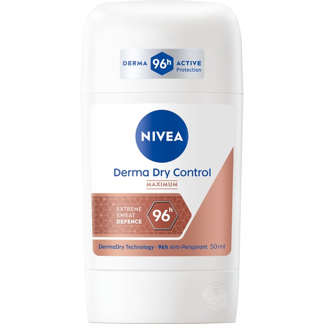 NIVEA Antiperspirant Deo Stick Derma Dry Control Maximum 50 ml