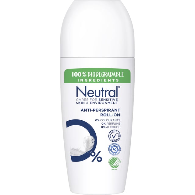 Neutral Sensitive Antiperspirant Deo Roll-on 50 ml | Hudvård - Kroppsvård - Deodorant - Antiperspirant | Apoteka