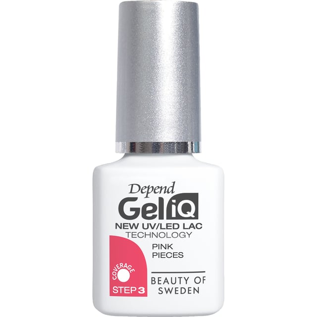 Depend Gel iQ Pink Pieces 5 ml | Smink - Naglar - Nagellack - Färgat nagellack | Apoteka