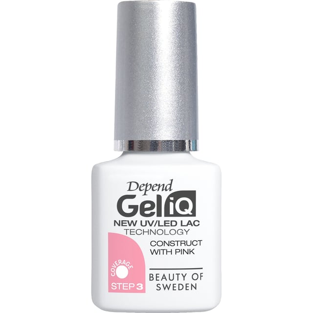 Depend Gel iQ Construct With Pink 5 ml | Smink - Naglar - Nagellack - Färgat nagellack | Apoteka