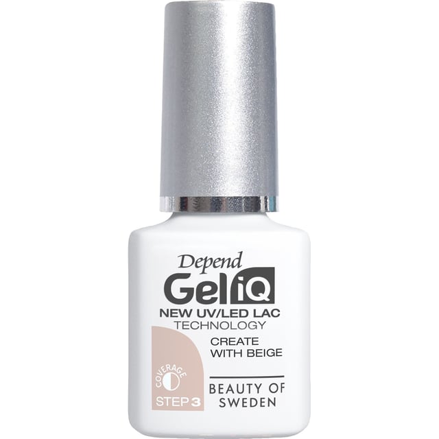 Depend Gel iQ Create With Beige 5 ml | Smink - Naglar - Nagellack - Färgat nagellack | Apoteka