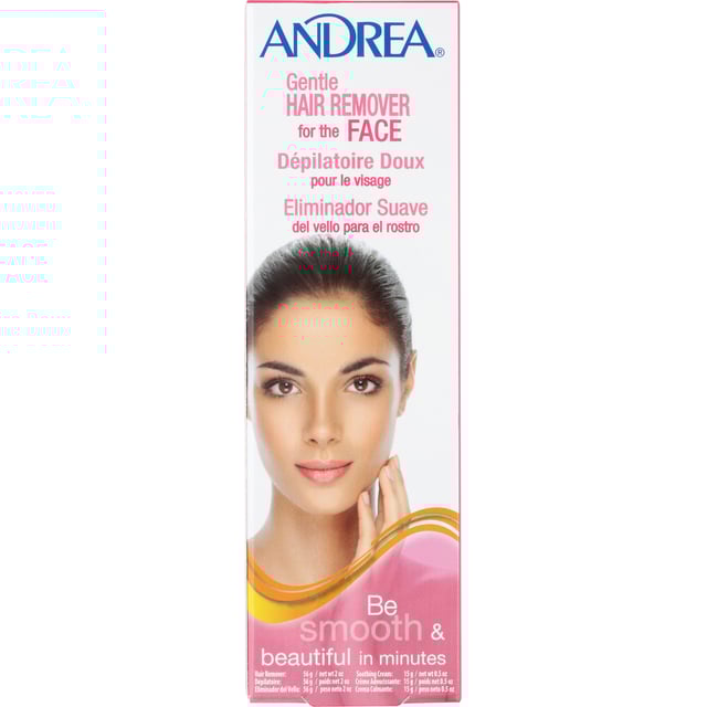 Andrea Gentle Hair Remover Face 56 g + 15 g | Hudvård - Rakning & hårborttagning - Hårborttagningskräm | Apoteka