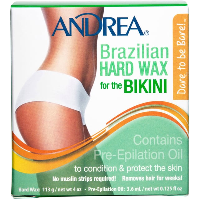Andrea Brazilian Hard Wax Bikini 113 g | Hudvård - Rakning & hårborttagning - Vaxning | Apoteka