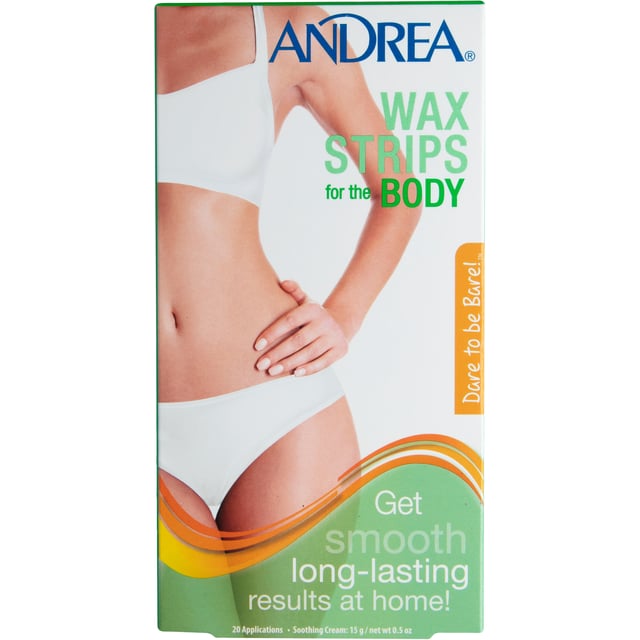 Andrea Wax Strips Body 10 st | Hudvård - Rakning & hårborttagning - Vaxning | Apoteka