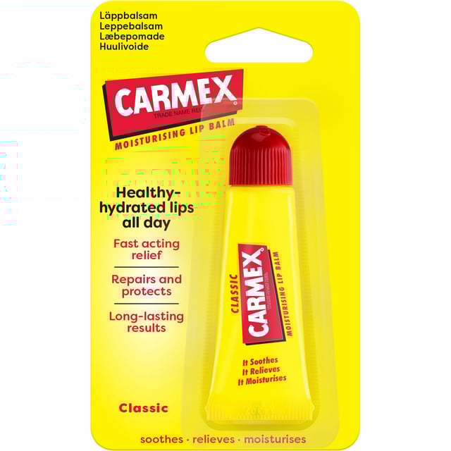Carmex Läppbalsam Tub 10 g | Hudvård - Ansiktsvård - Läppbalsam & läppskrubb | Apoteka