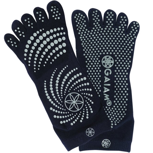 Gaiam Grippy Yoga Socks Small/Medium | Träning - Yoga | Apoteka