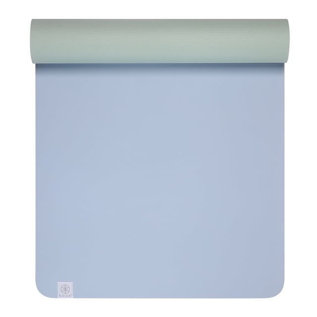 GAIAM Tpe Chambray Sea Salt Yoga Mat 6mm | Träning - Yoga,Träning - Träningsredskap | Apoteka