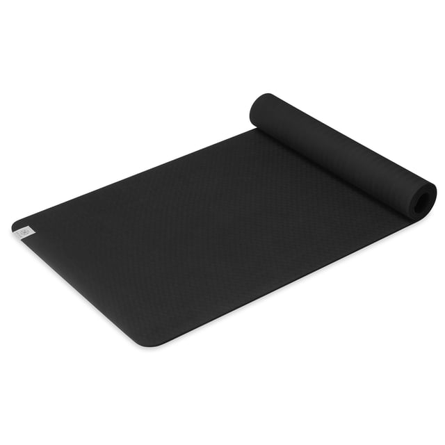 Gaiam Tpe - Black Yoga Mat 6mm | Träning - Yoga,Träning - Träningsredskap | Apoteka