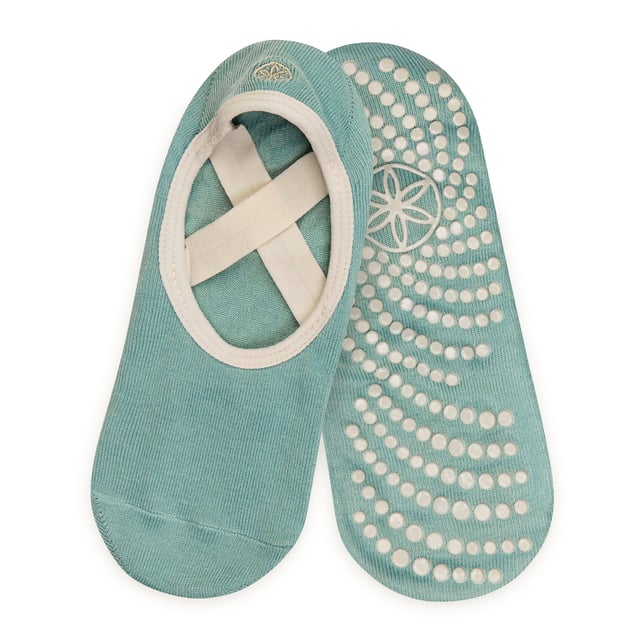 Gaiam Grippy Yoga Barre Socks Iceberg | Träning - Yoga,Träning - Träningsredskap | Apoteka