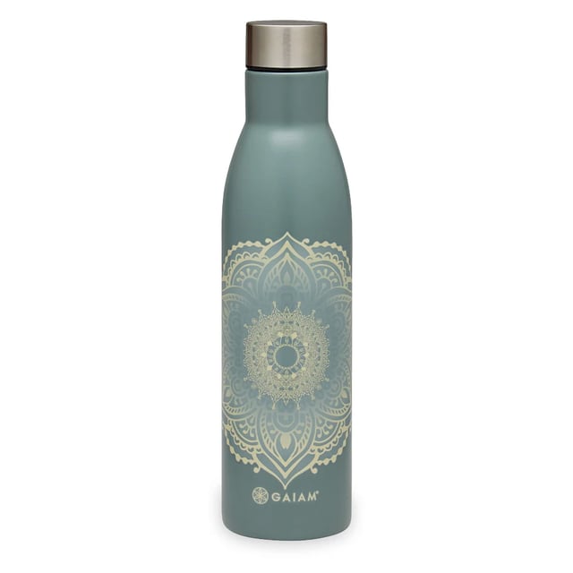 Gaiam Easy-Grip Bottle Iceberg Sundial Layers 740 ml | Hushåll - Vattenflaskor & termosar | Apoteka