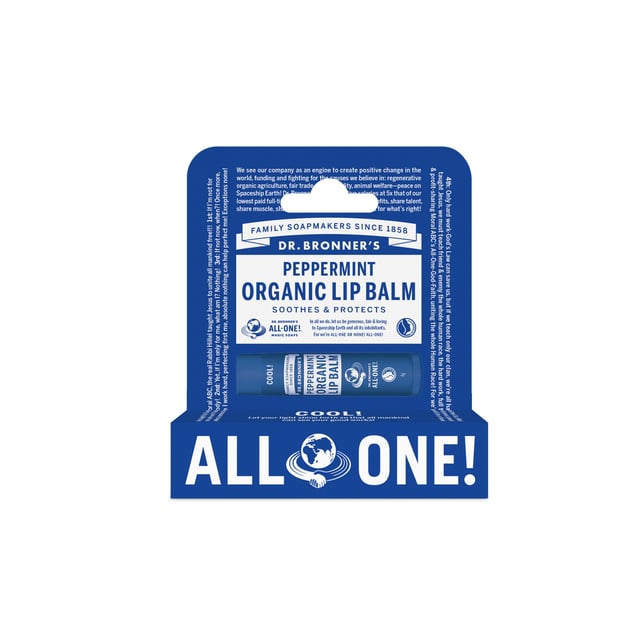 Dr. Bronner’s Peppermint Lip Balm 4 g