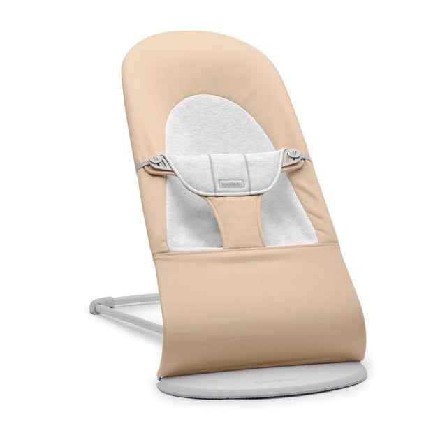 BabyBjörn Babysitter Balance Soft Vävd/Jersey Beige/Grå | Baby, barn & förälder - Babysitter | Apoteka