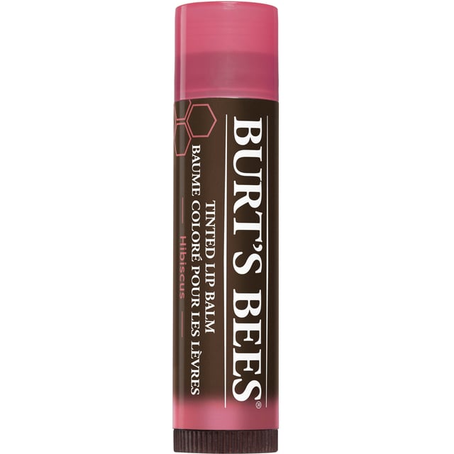 Burts Bees Tinted Lip Balm Hibiscus 4,25 g | Hudvård - Ansiktsvård - Läppbalsam & läppskrubb | Apoteka