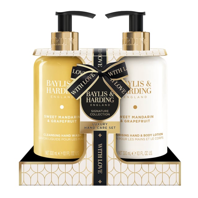Baylis & Harding Sweet Mandarin & Grapefruit Hand Care Gift Set 600 ml | Hudvård - Händer & fötter - Handvård - Handkräm,Hudvård - Händer & fötter - Handvård - Handtvål | Apoteka