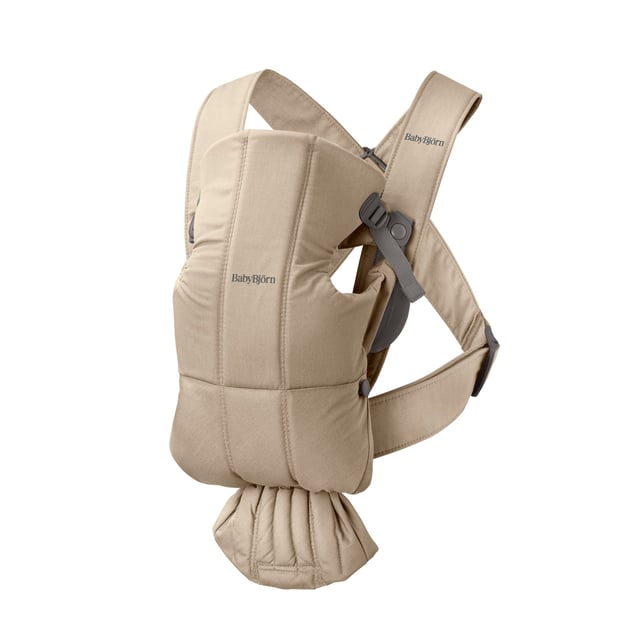 BabyBjörn Bärsele Mini Vävd Beige