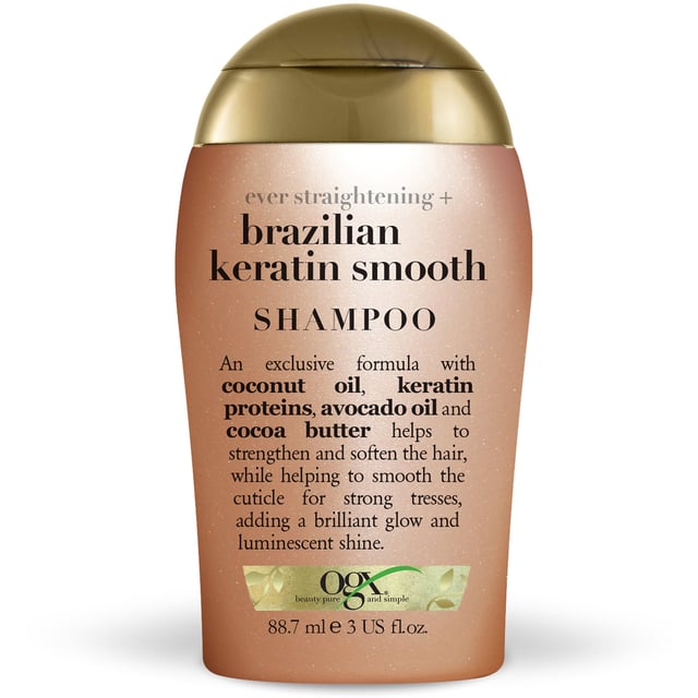 OGX Brazilian Keratin Shampoo 88,7 ml | Hårvård - Schampo - Schampo för lockigt hår,Hudvård - Reseförpackningar | Apoteka