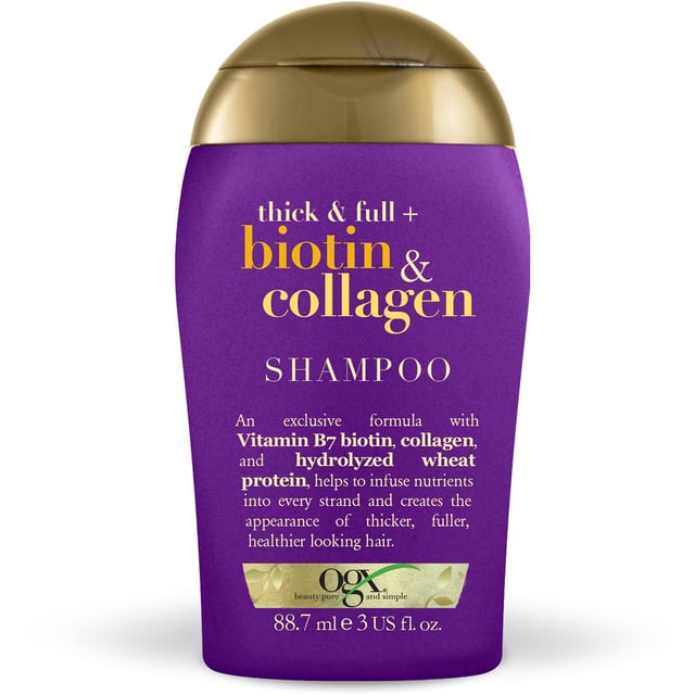 OGX Biotin & Collagen Shampoo 89 ml | Hårvård - Schampo - Schampo för färgat hår,Hårvård - Schampo - Volymschampo | Apoteka