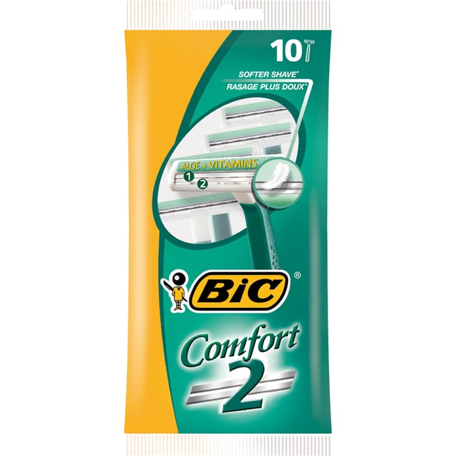 Bic Comfort 2 rakhyvlar 10 st | Hudvård - Rakning & hårborttagning - Rakhyvlar | Apoteka