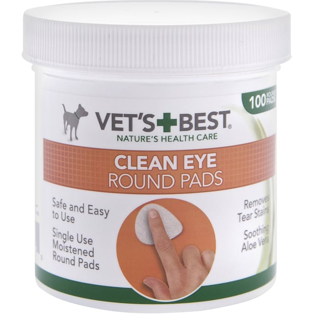 Vet´s Best Clean Eye Bomullsrondeller Ögonvård 100 st