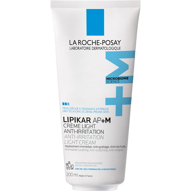 La Roche-Posay Lipikar Cream Light AP+M 200 ml | Hudvård - Hudbesvär - Torr & irriterad hud | Apoteka