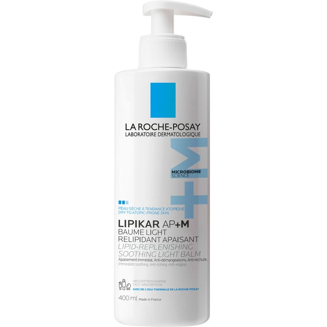 La Roche-Posay Lipikar Light Baume AP+M 400 ml | Hudvård - Kroppsvård - Hudkräm & bodylotion | Apoteka