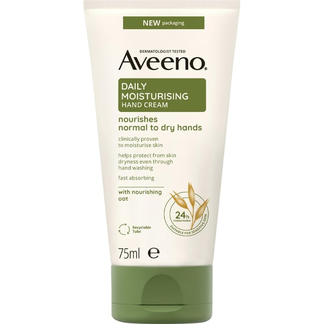 Aveeno Daily Moisturising Hand Cream 75ml | Hudvård - Händer & fötter - Handvård - Handkräm | Apoteka