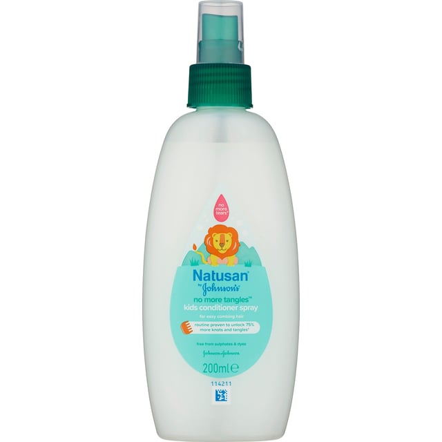 Natusan Kids Conditioner Spray 200 ml | Baby, barn & förälder - Hårvård för barn - Schampo & balsam för barn | Apoteka