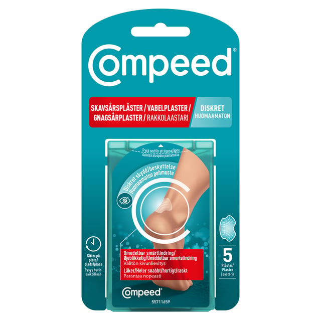 COMPEED Skavsårsplåster Diskret 5 st