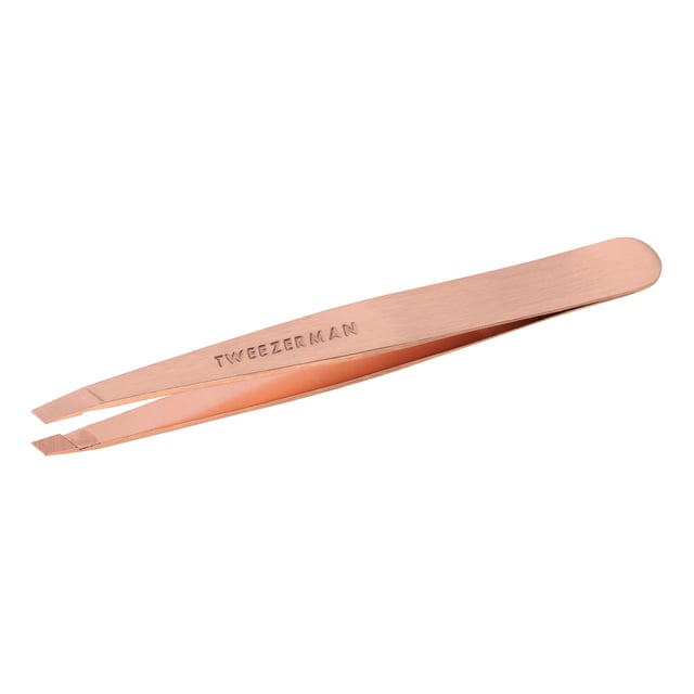 TWEEZERMAN Slant Tweezer Rose Gold 1st | Hudvård - Rakning & hårborttagning - Pincetter,Smink - Ögonbryn - Pincetter | Apoteka