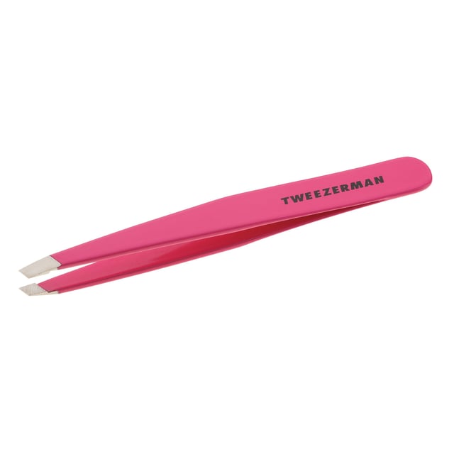 TWEEZERMAN Slant Tweezer Pretty In Pink 1st | Smink - Ögonbryn - Pincetter | Apoteka