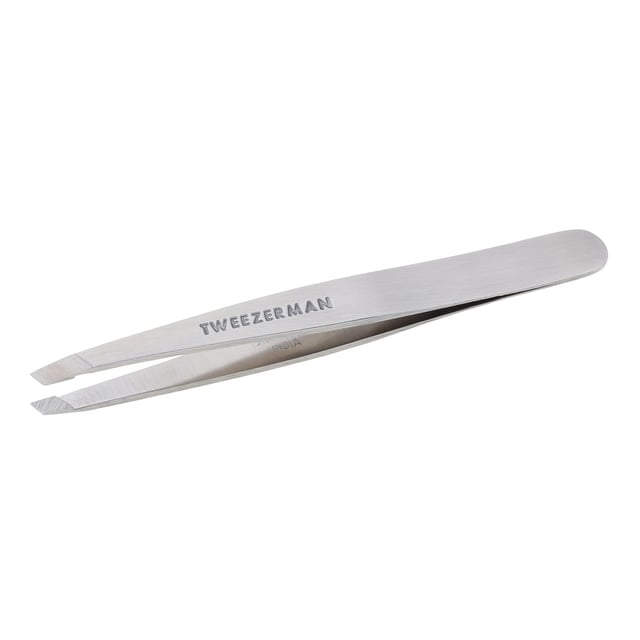 TWEEZERMAN Slant Tweezer Classic Stainless Steel 1st | Hudvård - Rakning & hårborttagning - Pincetter,Smink - Ögonbryn - Pincetter | Apoteka