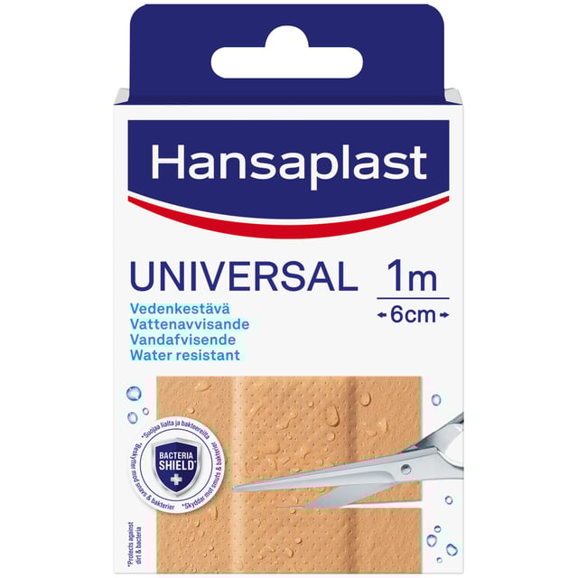 Hansaplast Universal Vattentåligt Plåster 1 m x 6 cm | Sår, bett & stick - Sår - Plåster - Universalplåster | Apoteka