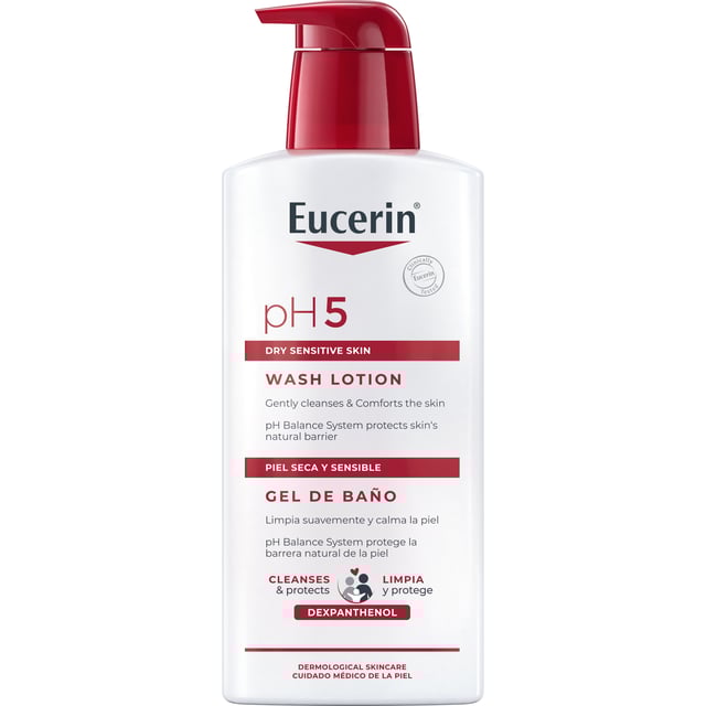 Eucerin pH5 Washlotion Parfymerad 400 ml | Hudvård - Kroppsvård - Bad & dusch - Duschkräm & duschtvål | Apoteka