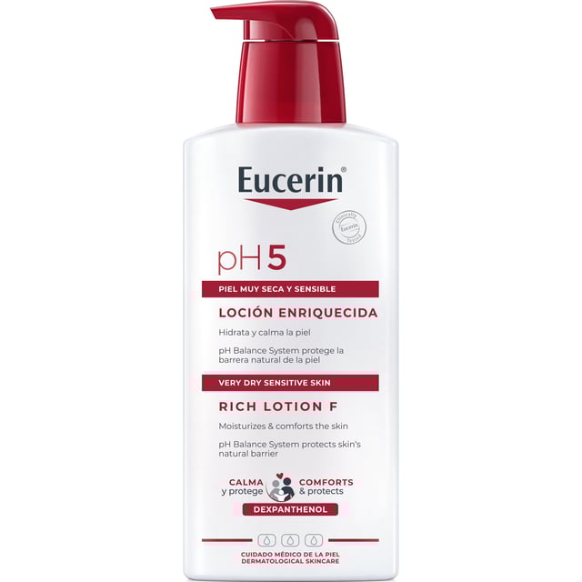 Eucerin pH5 Rich Lotion F 400 ml | Baby, barn & förälder - Hudvård för barn - Hudbesvär hos barn - Torr & irriterad hud hos barn,Hudvård - Kroppsvård - Hudkräm & bodylotion | Apoteka