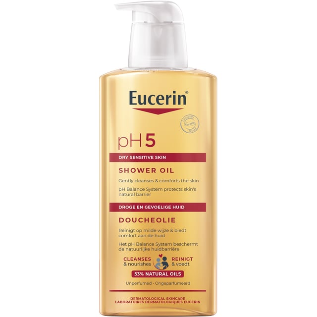 Eucerin pH5 Shower Oil Oparfymerad 400 ml | Hudvård - Kroppsvård - Bad & dusch - Duschkräm & duschtvål | Apoteka