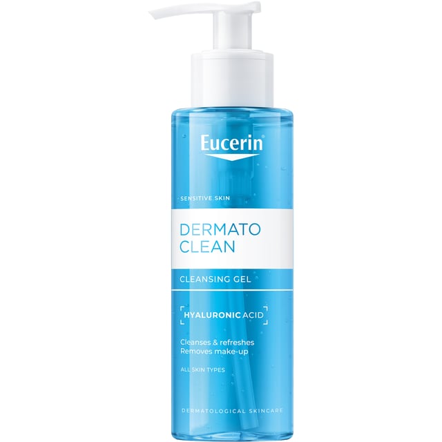 Eucerin DermatoCLEAN Cleansing Gel 200 ml | Hudvård - Ansiktsvård - Ansiktsrengöring - Rengöringsgel,Smink - Sminkborttagning | Apoteka