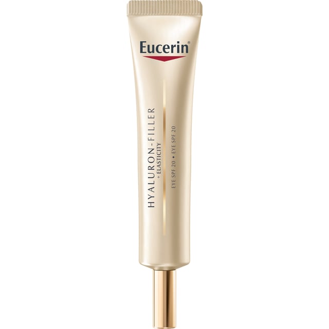 Eucerin Hyaluron-Filler + Elasticity SPF20 Eye Cream 15 ml | Hudvård - Ansiktsvård - Anti-age - Anti-age-ögonkräm,Hudvård - Ansiktsvård - Ögonkräm - Ögonkräm mot mörka ringar & påsar | Apoteka