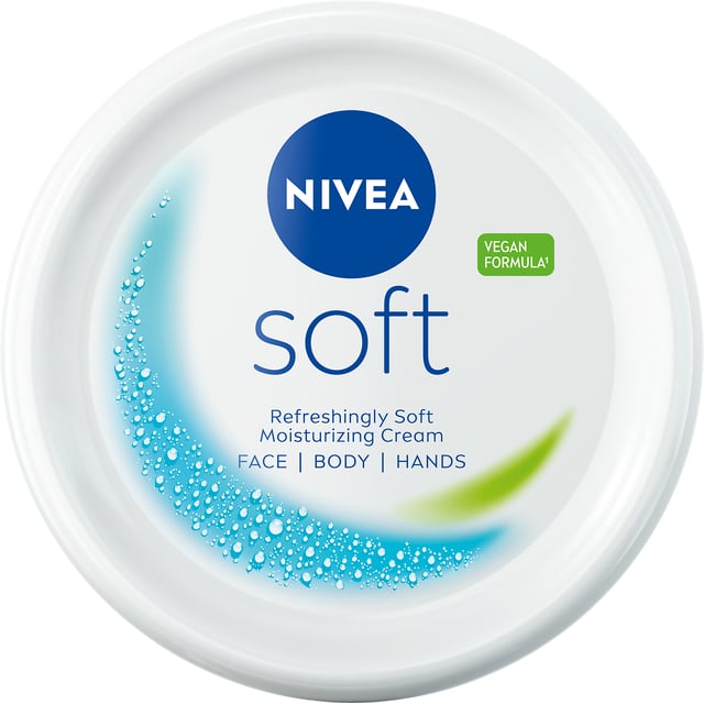 NIVEA Hudkräm Soft 200 ml | Hudvård - Ansiktsvård - Ansiktskräm - Dagkräm,Hudvård - Händer & fötter - Handvård,Hudvård - Kroppsvård - Hudkräm & bodylotion | Apoteka