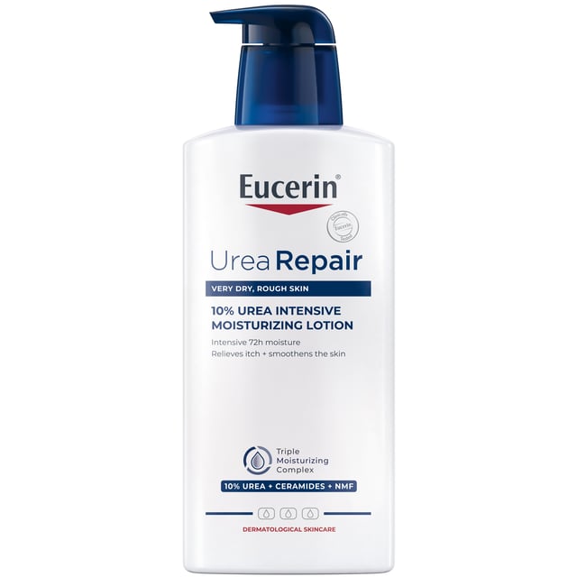 Eucerin UreaRepair 10% Urea Intensive Moisturising Lotion 400 ml | Hudvård - Hudbesvär - Knottrig hud,Hudvård - Hudbesvär - Torr & irriterad hud,Hudvård - Kroppsvård - Hudkräm & bodylotion | Apoteka
