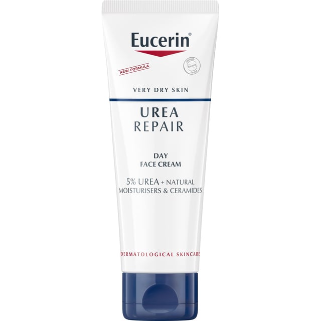 Eucerin Dagkräm Urea Repair Day Face Cream 5% Urea 50 ml | Hudvård - Ansiktsvård - Ansiktskräm - Dagkräm | Apoteka