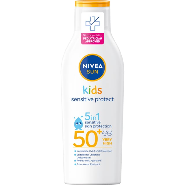 NIVEA SUN Kids Sensitive Protect SPF50+ Lotion 200 ml